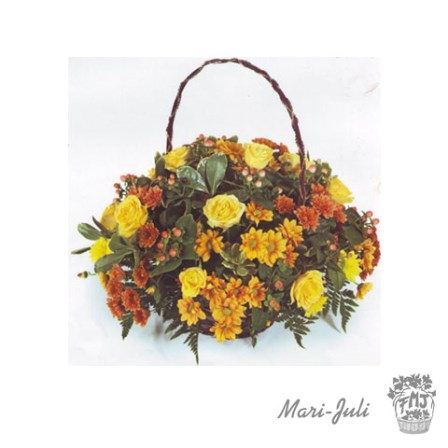 0000006_refes2alecesta-flores-variadas-formal-redonda-en-tono-otono Ref.ES2ALE.Cesta flores variadas formal redonda en tono otoño.